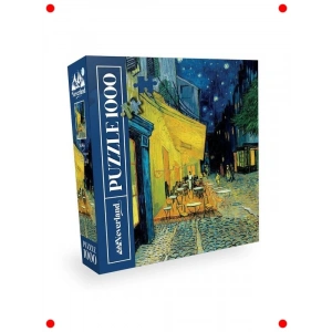 1000 Parça Sanat Yapbozu - Kafe Terası Gece