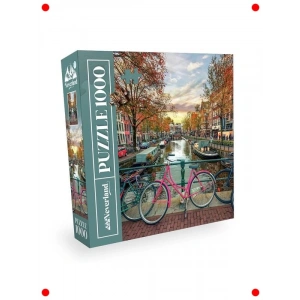 1000 Parça Şehir Manzarası Puzzle - Amsterdam