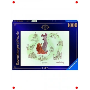 1000 Parça Yetişkin Yapbozu - Lady Temalı