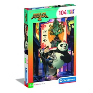 104 Parça Kung Fu Panda Puzzle - Eğlenceli Zihin Oyunu