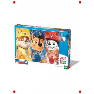 104 Parça Süper Renkli Köpek Devriyesi Yapbozu