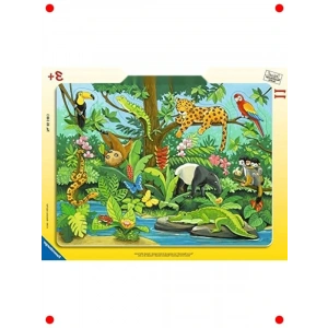 11 Parça Sevimli Hvanlar Çocuk Puzzle