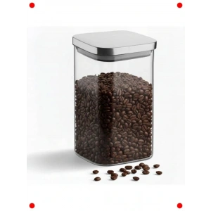 1100 ml Borosilikat Vakum Gıda Saklama Kanozu