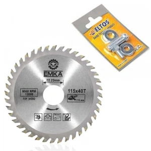 115 mm Daire Testere Bıçağı, Ahşap Kesimi için Set