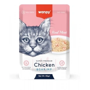 12 Adet 85 gr Tavuklu ve Karidesli Yaş Kedi Maması