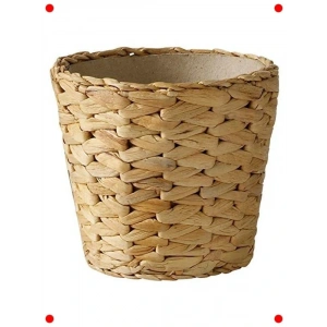 12 CM Doğal Hasır Bitki Saksısı