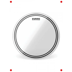 12 inç Şeffaf Tom/Trampet Davul Derisi