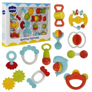 12li Çıngırak ve Dişlik Seti, Eğlenceli Bebek Oyunları İçin