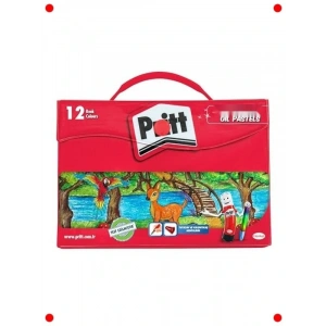 12li Pastel Boya Seti - Taşınabilir Çantalı