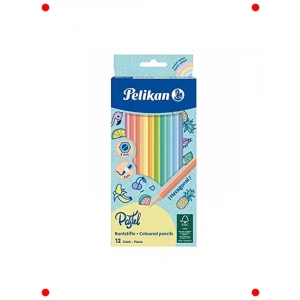 12li Pastel Kuru Boya Kalem Seti