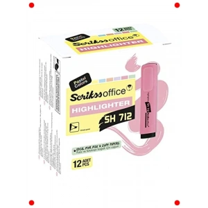 12li Pastel Renk Fosforlu Kalem Seti