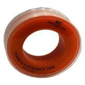 12 mm x 10 Mt Teflon Bant, 10 Adet Paket ile Kullanıma Hazır