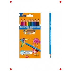 12 Renk Kuru  Kalemi – Kıymık Yapmaz, Çocuk Dostu