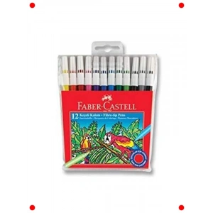 12 Renk Yıkanabilir Keçeli Kalem Seti