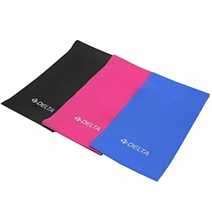 120 x 15 cm Ölçülerde 3lü Pilates Bandı, Direnç Lastiği