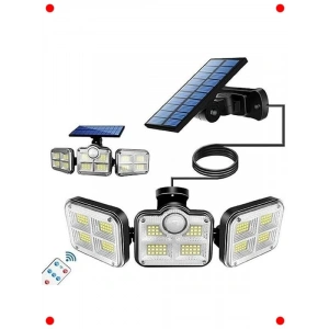 122 LED Solar Bahçe Aydınlatma - Hareket Sensörlü