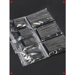 127 Parça Siyah Isıyla alan Makaron Seti