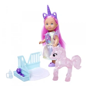 12cm Unicorn Figürü ve Aksesuar Seti - Renkli Eğlence