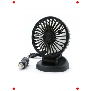 12V Araç İçi Vantilatör - Çakmak Girişli