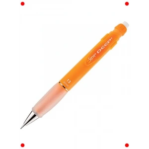 1.3mm Mekanik Kalem - Yumuşak Kavrama, Fosfor Turuncu