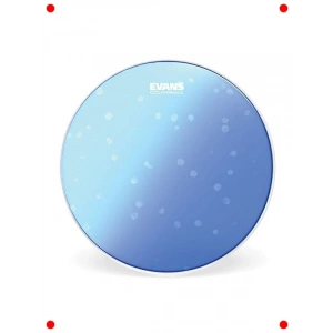 14 İnç Hidrolik Trampet Derisi, Mavi, Dayanıklı