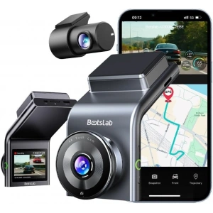150° Geniş Açı Gece Görüşlü Araç İçi Kamera, GPS ve WiFi