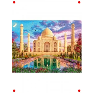 1500 Parça Tarihi Yapı Puzzle - Tac Mahal Manzarası