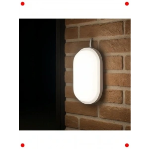 15W Oval  Tan/Duvar Lambası (IP65, 6500K)