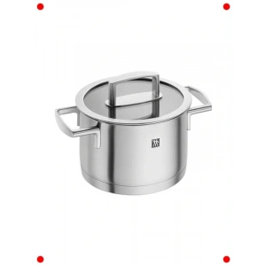 16 cm Yuvarlak Paslanmaz Çelik Sığ Tencere