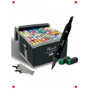 168 Parça Çantalı Sanat Markör Seti