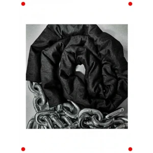 16mm G80 Motosiklet Güvenlik Zinciri - 2 Metre Kılıflı