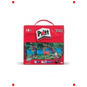 18li Pastel Boya Seti Çantalı Ambalajda