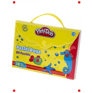 18 Renk Pastel Boya Seti ve Çantası