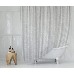 180x200 cm Su Geçirmez Mermer Desen Banyo Perdesi