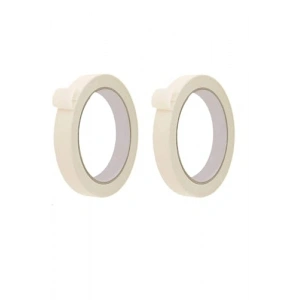 18mm x 25m Kağıt Bant, 2 Adet Maskeleme Bandı