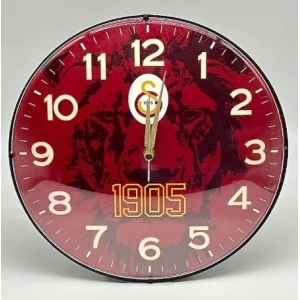 1905 Temalı Duvar Saati - Aslan Figürlü Şık Tasarım