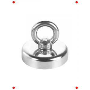 19kg Çekimli Askılı Neodyum Mıknatıs, 25mm