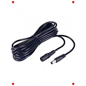 1m DC Adaptör Uzatma Kablosu 5.5x2.1mm