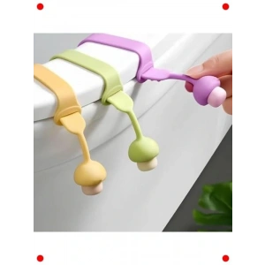 2 Adet Klozet Kapağı Hijyen Aparatı Mantar Tasarım