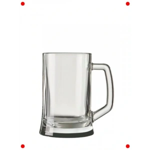 2 Adet Kulp Büyük Boy Bira Bardağı 660 ml