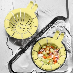 2 Adet Mutfak Evyesi Süzgeci, Kolay Drenaj Çözümü