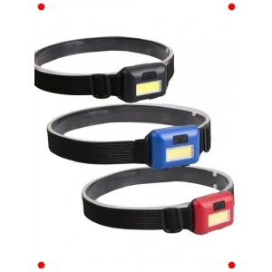 2 Adet Pilli Kafa Lambası Feneri (COB LED)