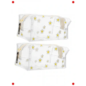 2 Adet Şeff Su Geçirmez Seyahat Makyaj Çantası