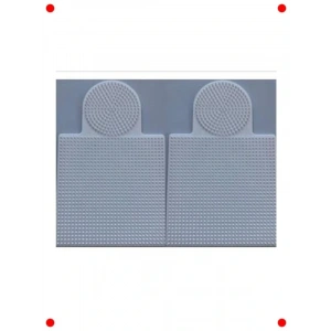 2 Adet Ütü Boncuk Dizme Tablası - Kare ve De