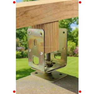 2li Ayarlanabilir Metal Pergola Ayağı - lvanizli