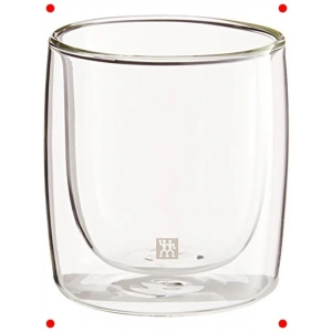 2li Çift Camlı Viski Bardağı Seti 266 ml