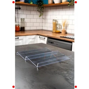 2li Kaydırmaz Şeffaf Çekmece İçi Baharat Standı