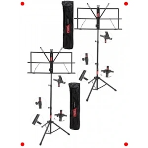 2li Klanabilir Nota Sehpası Seti - Taşıma Çantalı