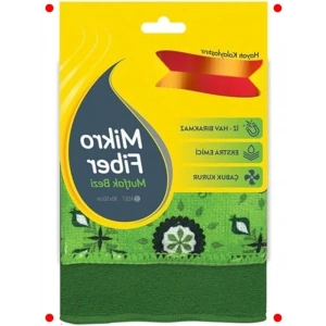 2li krofiber Mutfak Bezi Seti - Tüy Bırakmaz, Hızlı Kurur