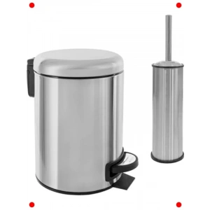 2li Paslanmaz Banyo Seti (Kova & Fırça)